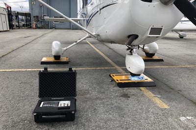 Scales for Aircraft Weighing